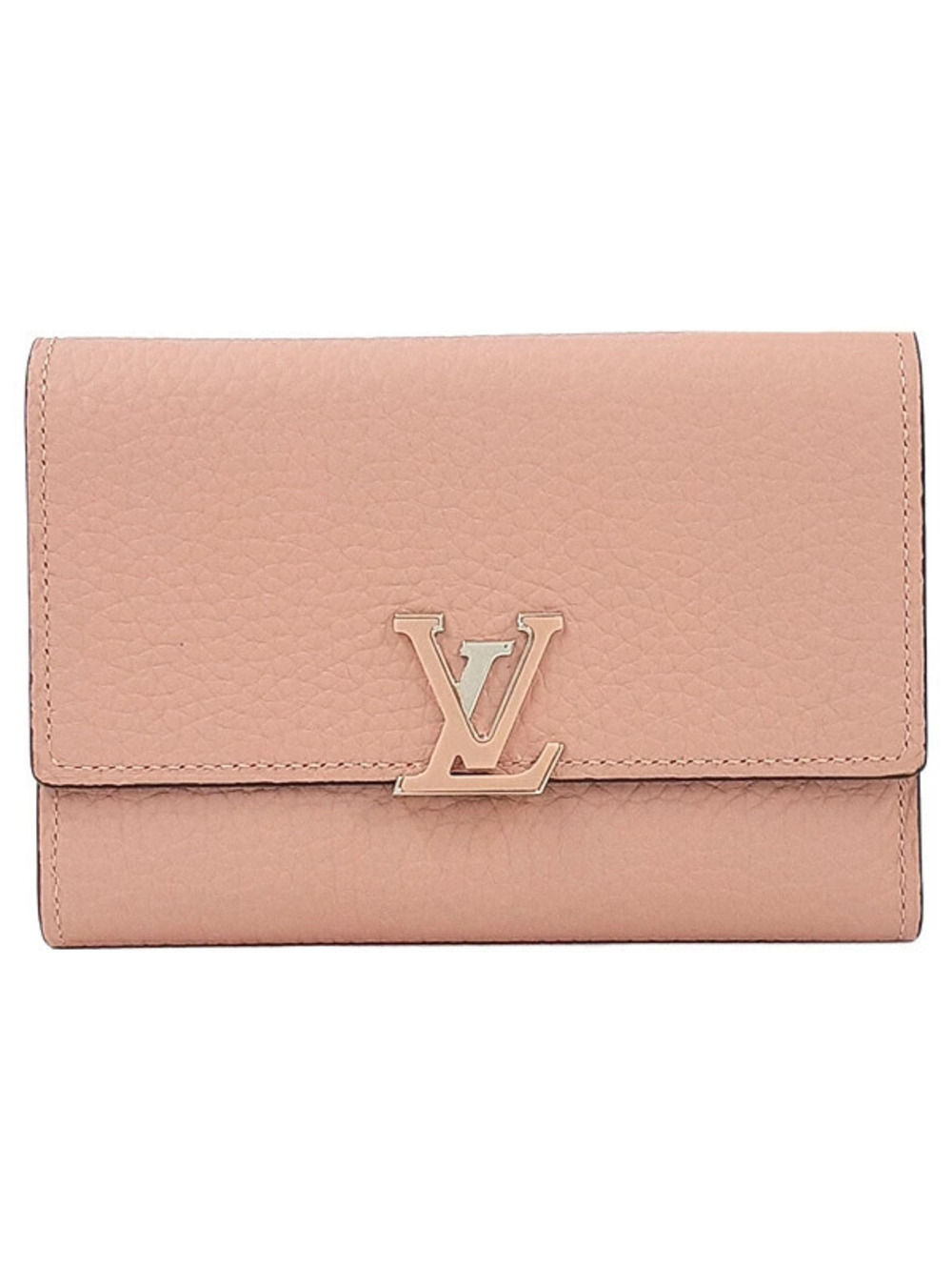 Louis Vuitton Portefeuille Capucines Compact Tri fold Wallet